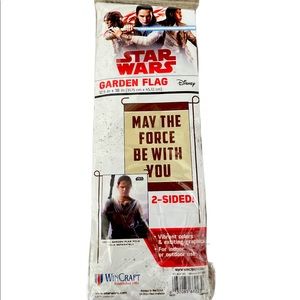 Star Wars Garden Flag New Force and Rey